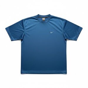 Light Blue NikeShort Sleeve Tee Shirt For Men Large